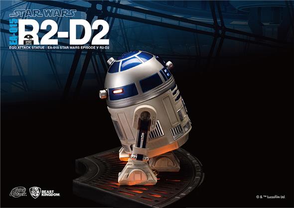 STAR WARS EP V EGG ATTACK R2-D2 STATUE