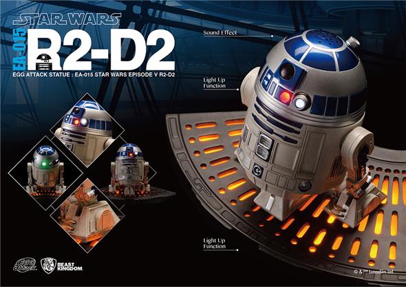 STAR WARS EP V EGG ATTACK R2-D2 STATUE