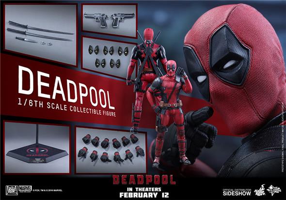 1/6 HOT TOYS - DEADPOOL