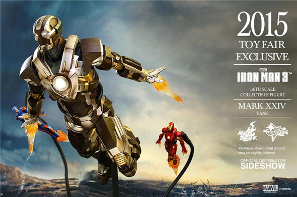 1/6 HOT TOYS - IRON MAN 12 - MARK XXIV TANK AF