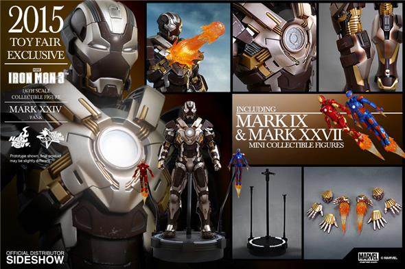 1/6 HOT TOYS - IRON MAN 12 - MARK XXIV TANK AF