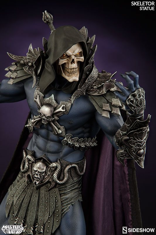 SIDESHOW - MOTU SKELETOR STATUE