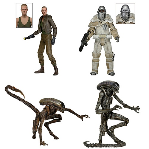 NECA - ALIENS S.8 AF SET (4)