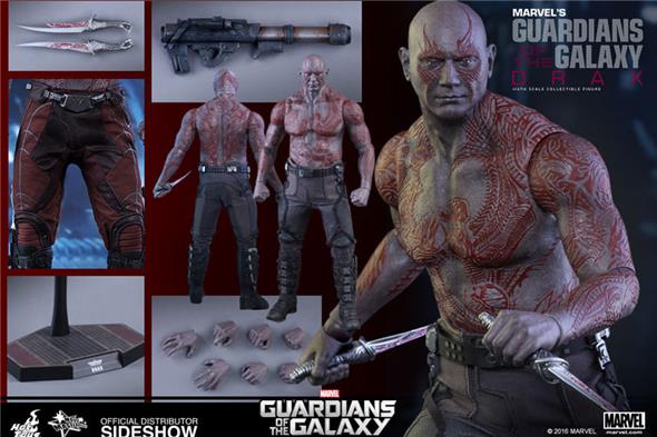 1/6 HOT TOYS - GUARDIANS OF THE GALAXY DRAX DESTR