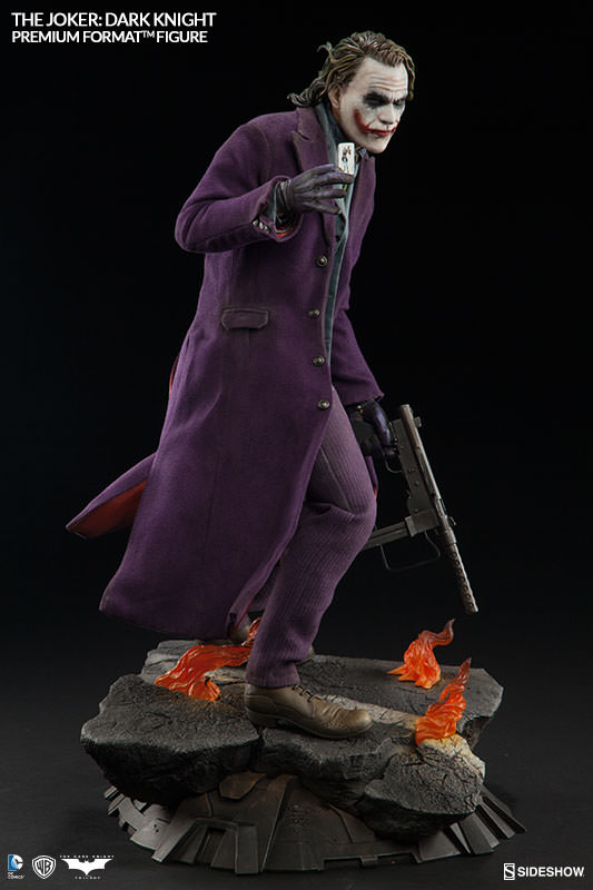 SIDESHOW - DARK KNIGHT JOKER PREM FORMIUM FORMAT