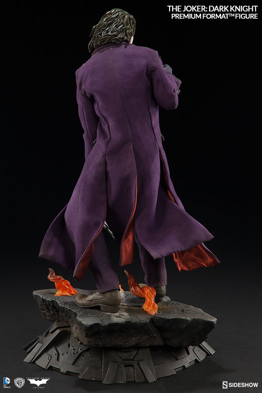 SIDESHOW - DARK KNIGHT JOKER PREM FORMIUM FORMAT