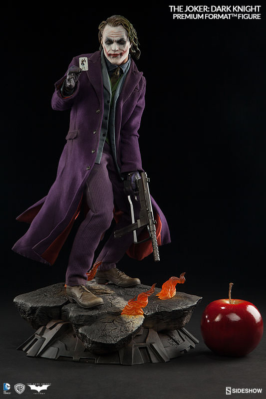 SIDESHOW - DARK KNIGHT JOKER PREM FORMIUM FORMAT