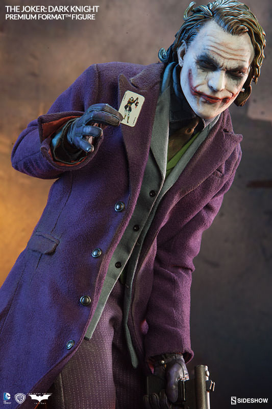 SIDESHOW - DARK KNIGHT JOKER PREM FORMIUM FORMAT