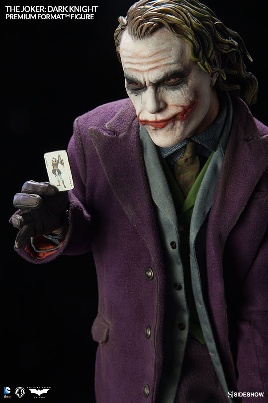 SIDESHOW - DARK KNIGHT JOKER PREM FORMIUM FORMAT