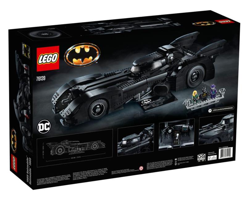 LEGO BATMAN 1989 BATMOBILE #76139