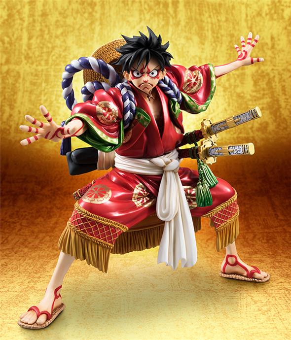 ONE PIECE POP M.LUFFY LTD KABUKI ED ST