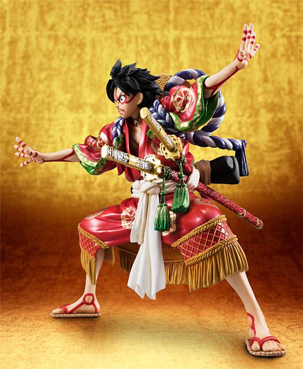 ONE PIECE POP M.LUFFY LTD KABUKI ED ST