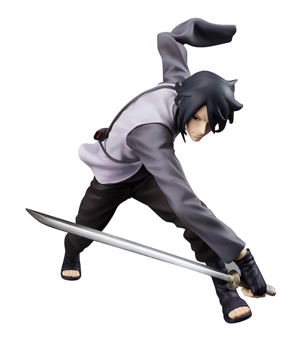 NARUTO BORUTO MOVIE UCHIHA SASUKE GEM STATUE