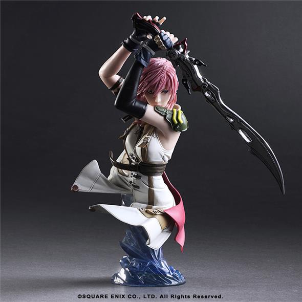 FINAL FANTASY 13 - LIGHTNING STATIC ARTS BUST