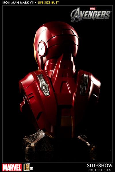 SIDESHOW - IRON MAN MARK VII LIFE-SIZE BUST