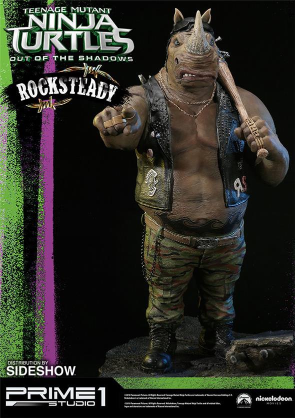 TMNT OUT OF THE SHADOWS - ROCKSTEADY STATUE