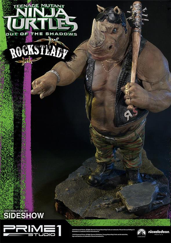 TMNT OUT OF THE SHADOWS - ROCKSTEADY STATUE