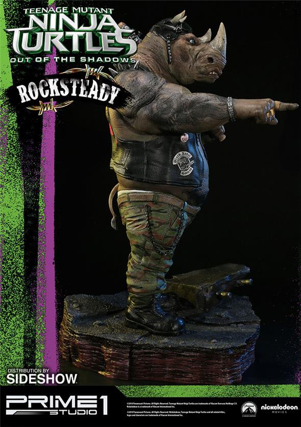 TMNT OUT OF THE SHADOWS - ROCKSTEADY STATUE