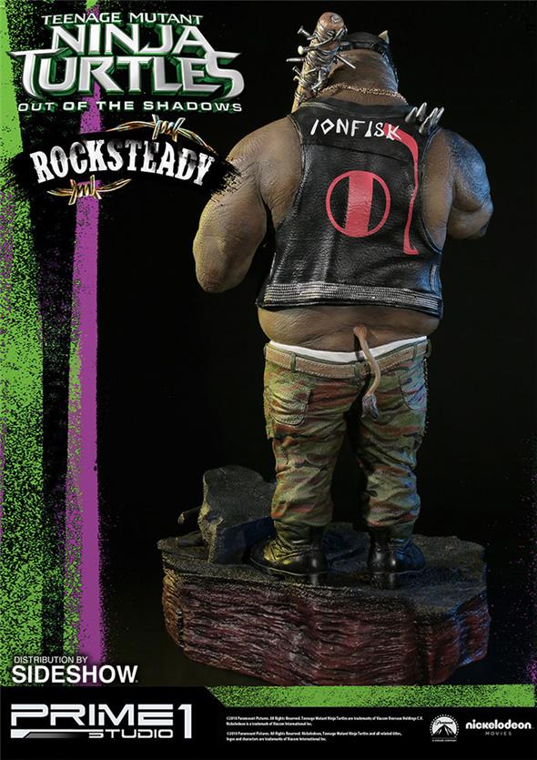 TMNT OUT OF THE SHADOWS - ROCKSTEADY STATUE