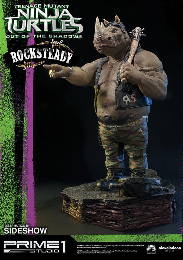 TMNT OUT OF THE SHADOWS - ROCKSTEADY STATUE