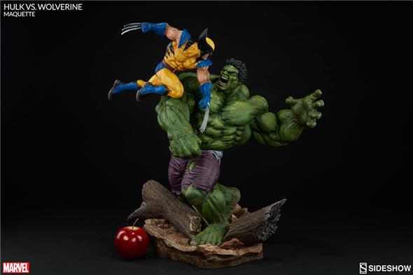 HULK VS WOLVERINE MAQUETTE