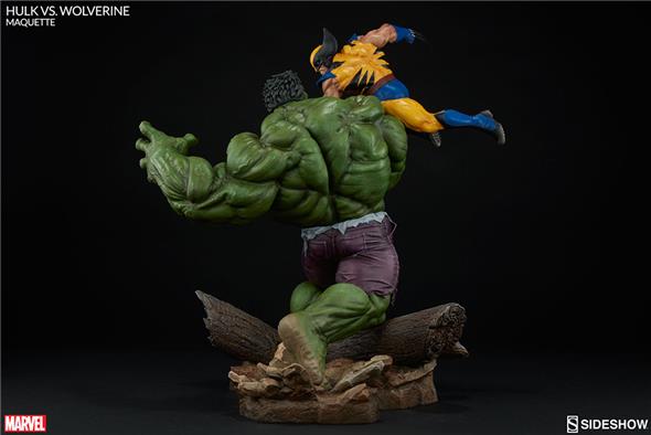 HULK VS WOLVERINE MAQUETTE