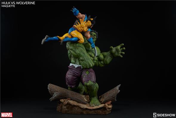 HULK VS WOLVERINE MAQUETTE