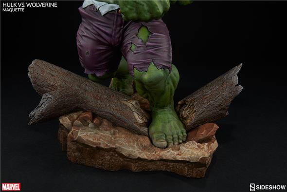 HULK VS WOLVERINE MAQUETTE