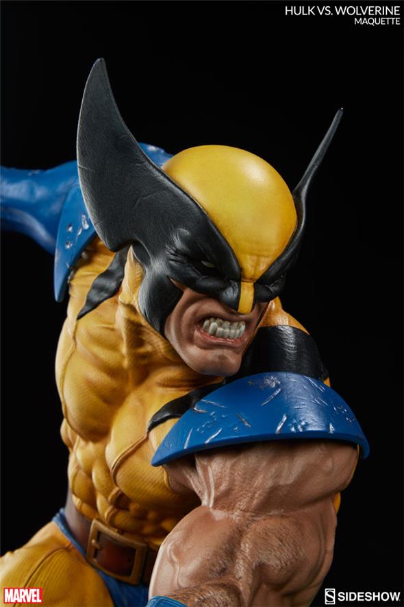 HULK VS WOLVERINE MAQUETTE