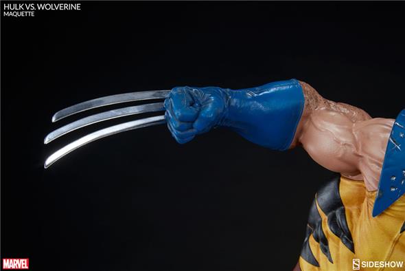 HULK VS WOLVERINE MAQUETTE