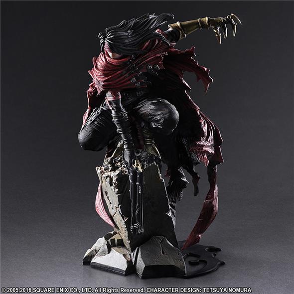 FINAL FANTASY VII - STATIC ARTS VINCENT VALENTINE STATUE