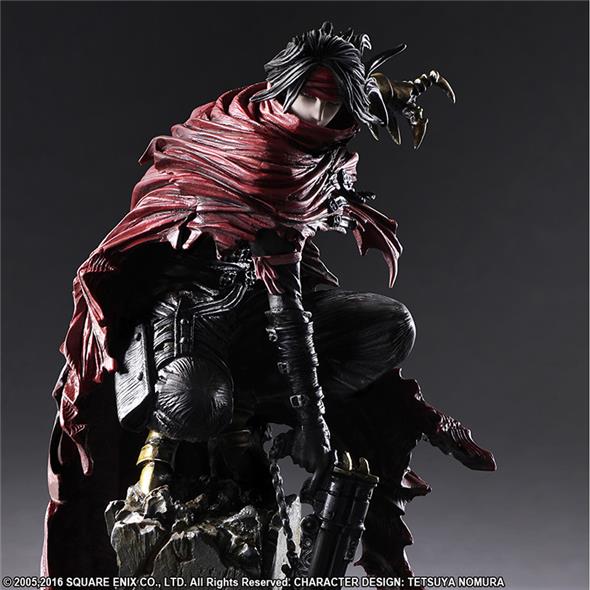 FINAL FANTASY VII - STATIC ARTS VINCENT VALENTINE STATUE