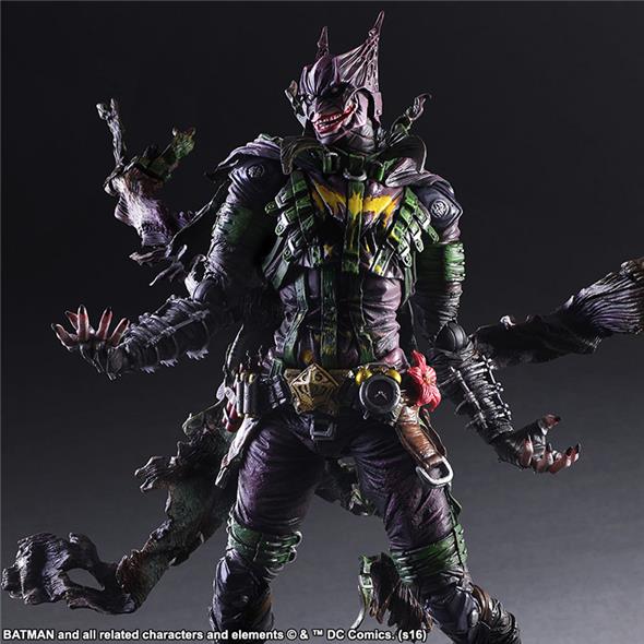 PLAY ARTS KAI - DC COMICS VARIANT BATMAN R G JOKER P.A.K.