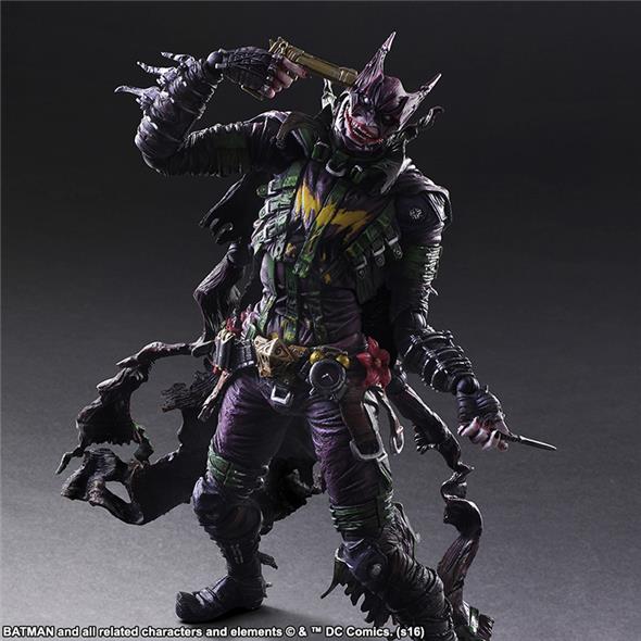 PLAY ARTS KAI - DC COMICS VARIANT BATMAN R G JOKER P.A.K.