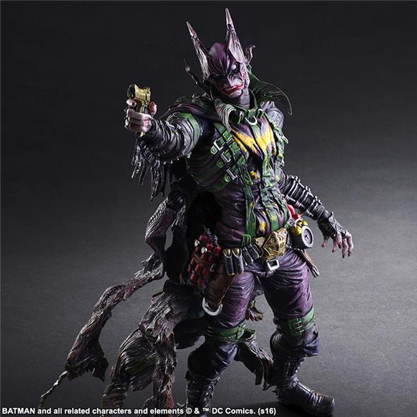 PLAY ARTS KAI - DC COMICS VARIANT BATMAN R G JOKER P.A.K.