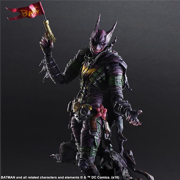 PLAY ARTS KAI - DC COMICS VARIANT BATMAN R G JOKER P.A.K.