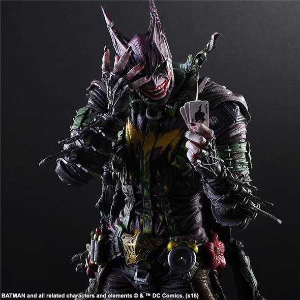 PLAY ARTS KAI - DC COMICS VARIANT BATMAN R G JOKER P.A.K.