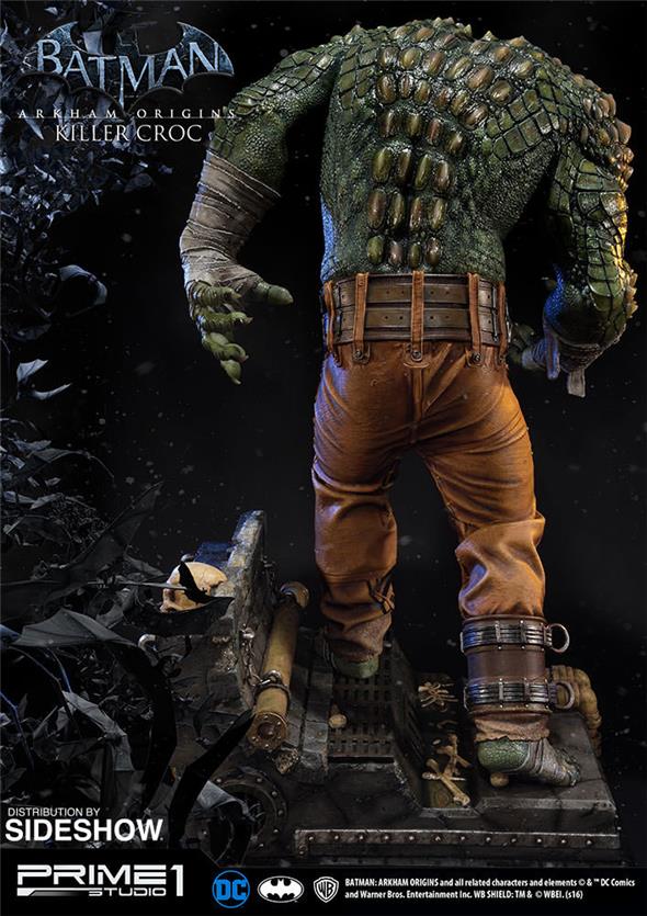 BATMAN ARKHAM ORIGINS - KILLER CROC STATUE