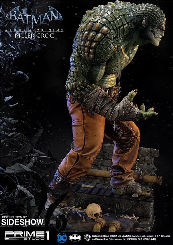 BATMAN ARKHAM ORIGINS - KILLER CROC STATUE