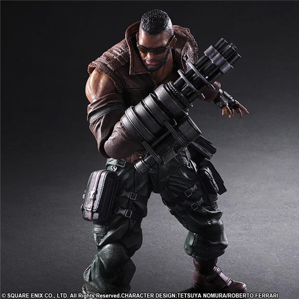 PLAY ARTS KAI - FINAL FANTASY VII REMAKE KAI BARRET WALLACE