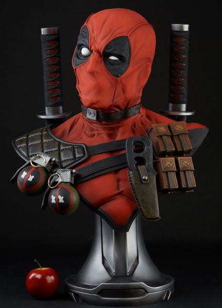 DEADPOOL LIFE SIZE BUST