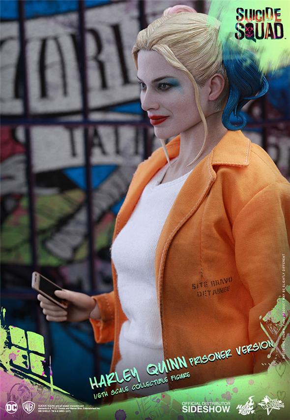 1/6 HOT TOYS - SUICIDE SQUAD HARLEY QUINN PRISON