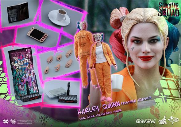 1/6 HOT TOYS - SUICIDE SQUAD HARLEY QUINN PRISON